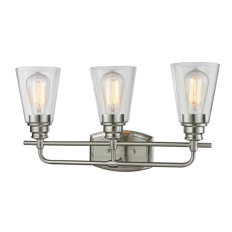 Z-Lite 428-3V-BN Annora Three Light Vanity, Brushed Nickel