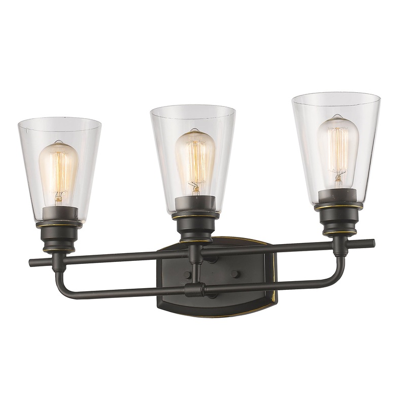 Z-Lite 428-3V-OB Annora Three Light Vanity, Olde Bronze