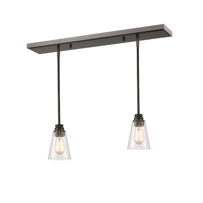 Z-Lite 428MP-2OB Annora Two Light Island Pendant, Olde Bronze