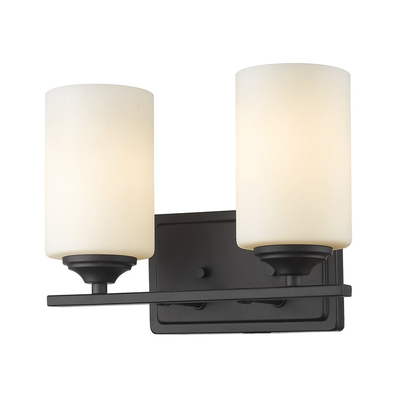 Z-Lite 435-2V-BRZ Bordeaux Two Light Vanity, Bronze