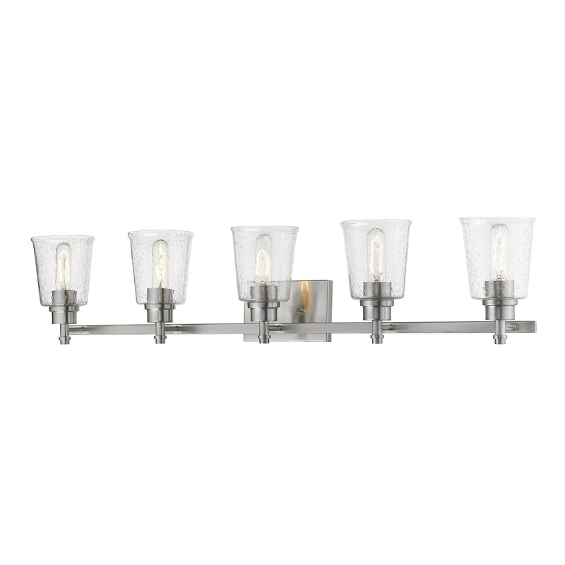 Z-Lite 464-5V-BN Bohin Five Light Vanity, Brushed Nickel