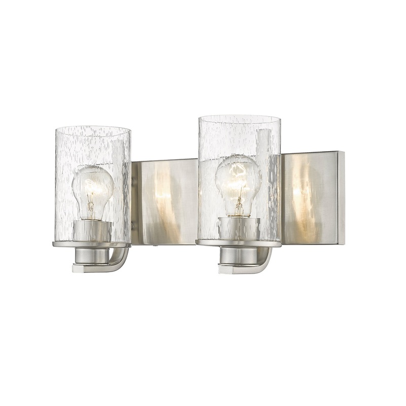Z-Lite 492-2V-BN Beckett Two Light Vanity, Brushed Nickel