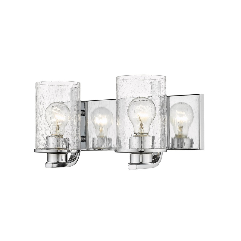 Z-Lite 492-2V-CH Beckett Two Light Vanity, Chrome