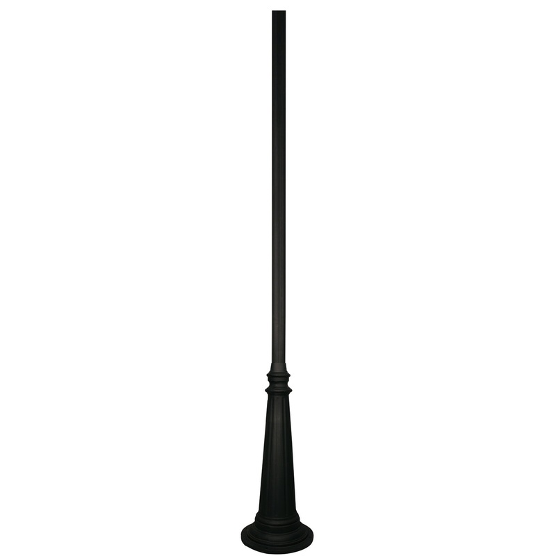 Z-Lite 512POST-BK Outdoor Post Outdoor Post, Black
