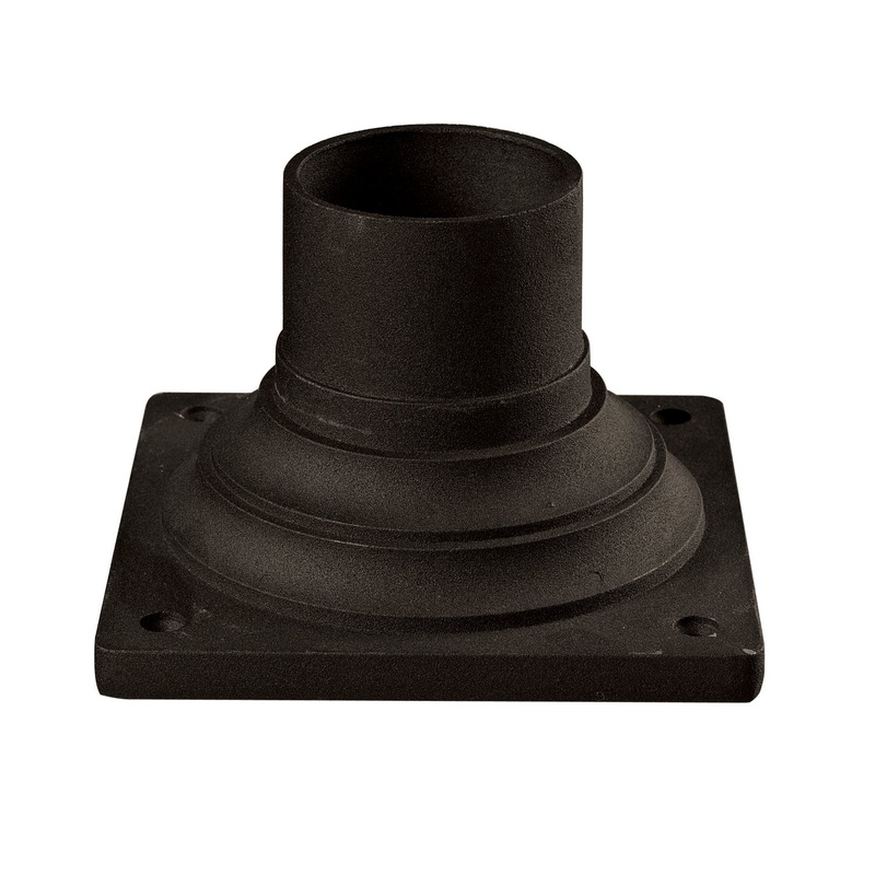 Z-Lite 533PM-ORB Pier Mounts Outdoor Pier Mount, Oil Rubbed Bronze