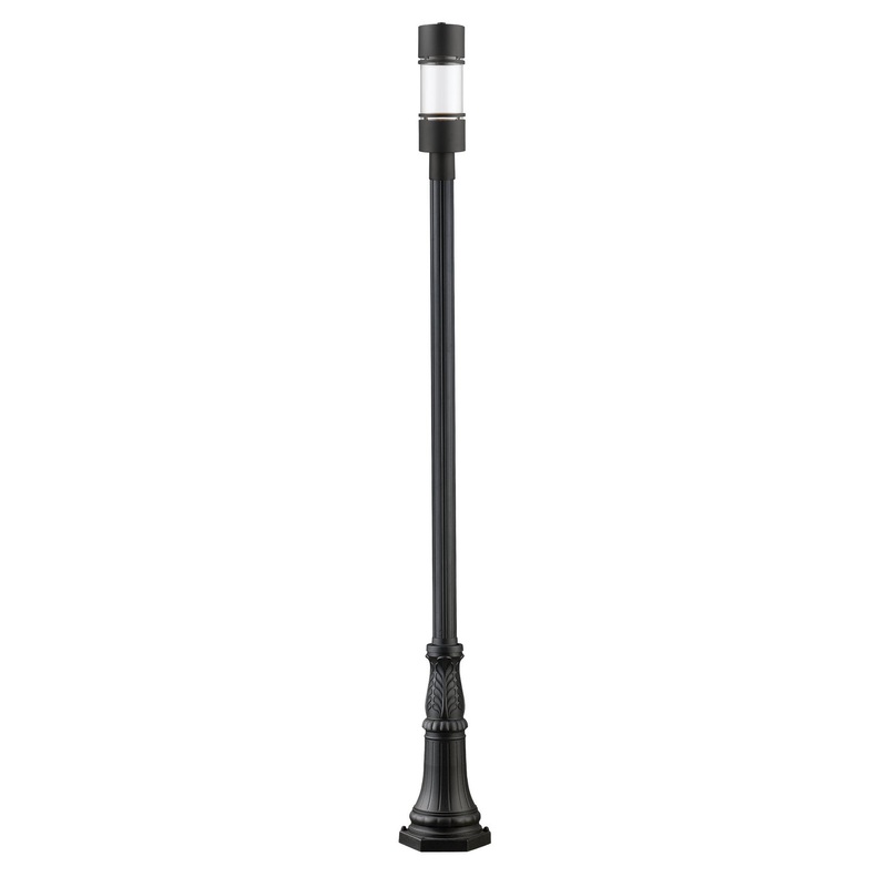 Z-Lite 553PHB-518P-BK-LED Luminata LED Outdoor Post Mount, Black