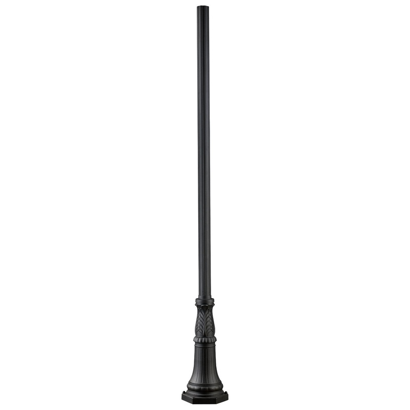 Z-Lite 518P-BK Outdoor Post Outdoor Post, Black