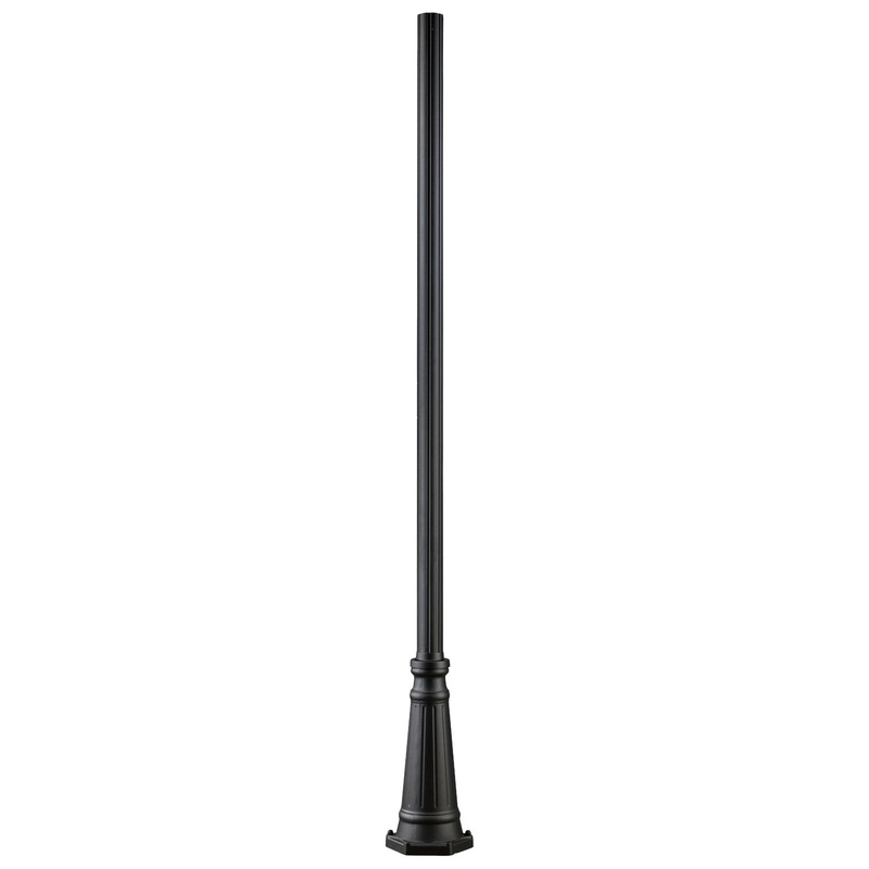 Z-Lite 519P-BK Outdoor Post Outdoor Post, Black