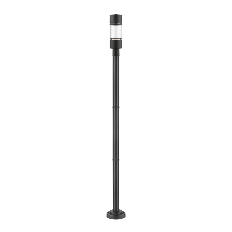 Z-Lite 553PHB-567P-BK-LED Luminata LED Outdoor Post Mount, Black