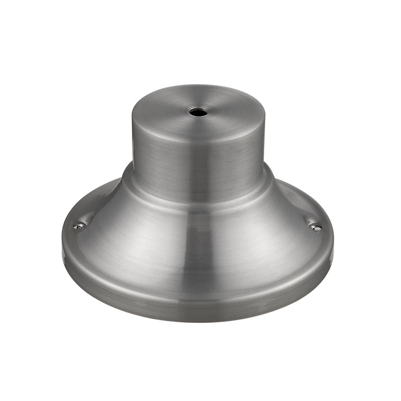Z-Lite 553PM-BA Pier Mounts Outdoor Pier Mount, Brushed Aluminum