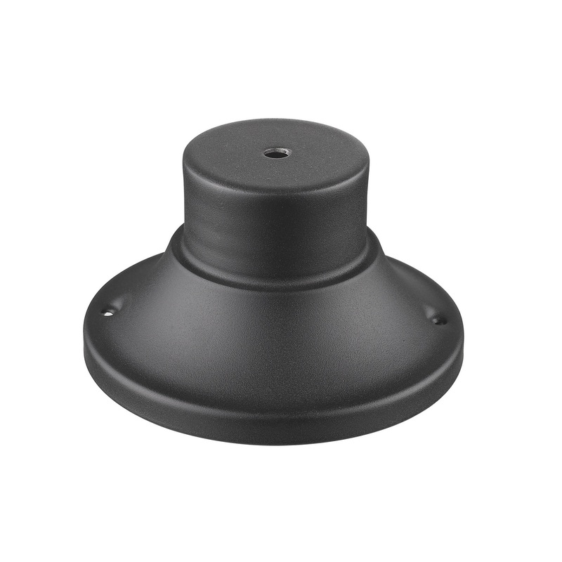 Z-Lite 553PM-BK Pier Mounts Outdoor Pier Mount, Black