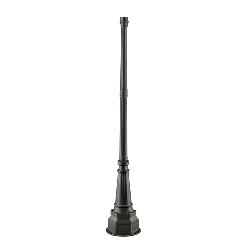 Z-Lite 564P-ORB Outdoor Post Outdoor Post, Oil Rubbed Bronze