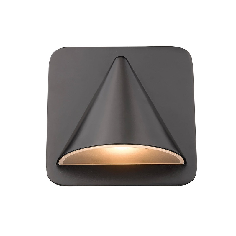 Z-Lite 578ORBZ-LED Obelisk LED Outdoor Wall Sconce, Outdoor Rubbed Bronze