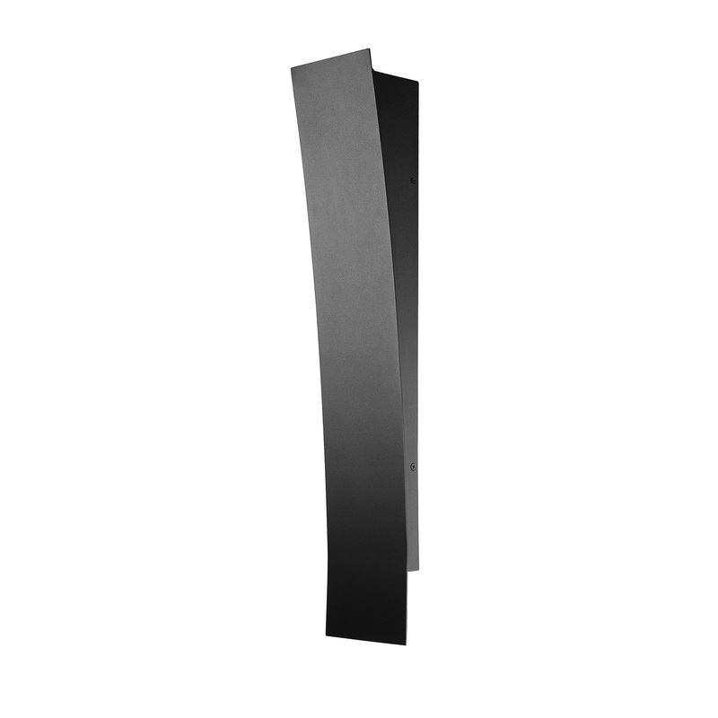 Z-Lite 581B-BK-LED Landrum LED Outdoor Wall Sconce, Black