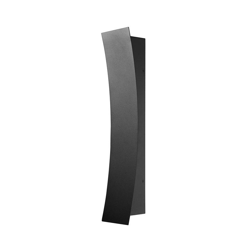 Z-Lite 582B-BK-LED Landrum LED Outdoor Wall Sconce, Black