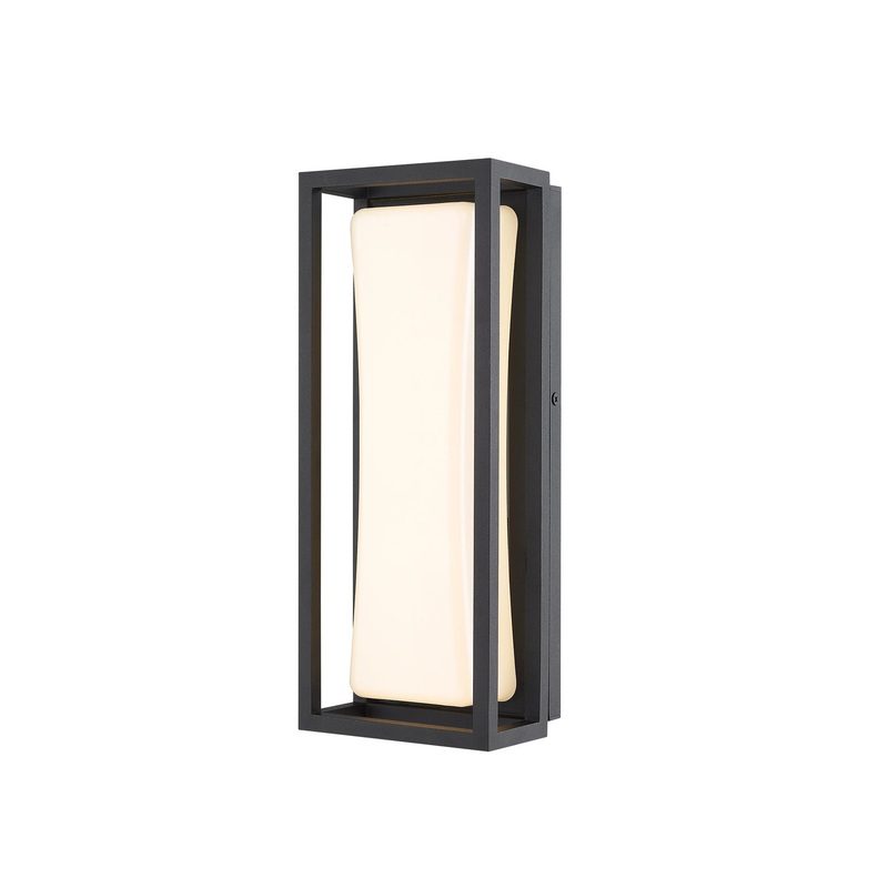 Z-Lite 587S-BK-LED Baden Outdoor LED Outdoor Wall Sconce, Black