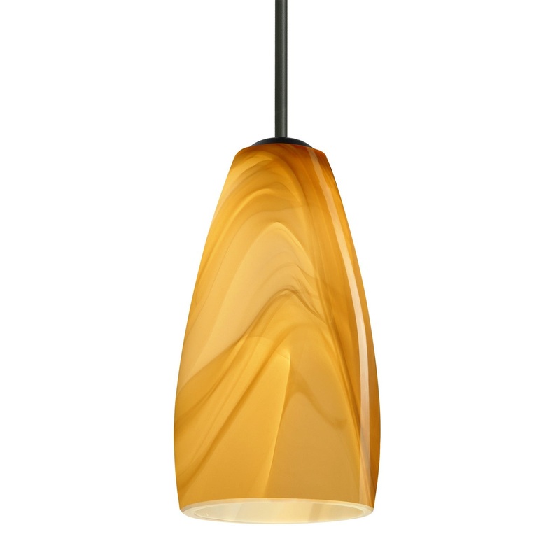 Besa 1BC-1509HN-BK Besa Chrissy Pendant One Light Pendant Black