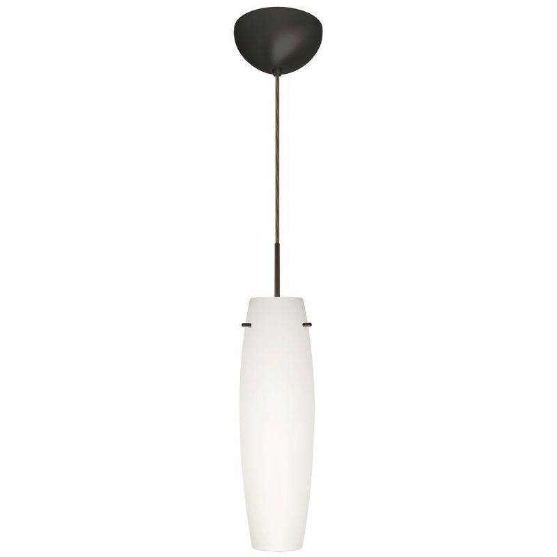 Besa 1BC-412107-HAL-BR Tu Tu One Light Pendant Bronze