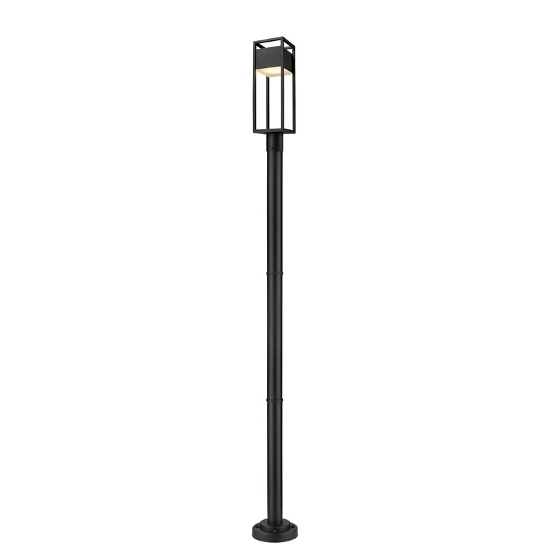Z-Lite 585PHMR-567P-BK-LED Barwick LED Outdoor Post Mount, Black