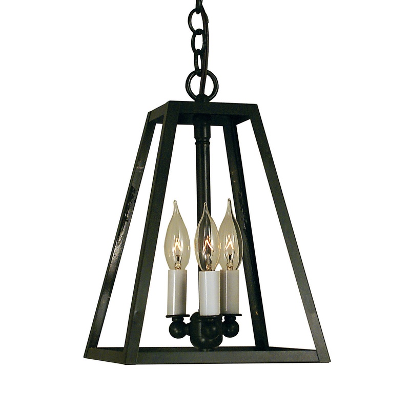 Arroyo VIH-9-BZ Vintage Three Light Pendant Bronze