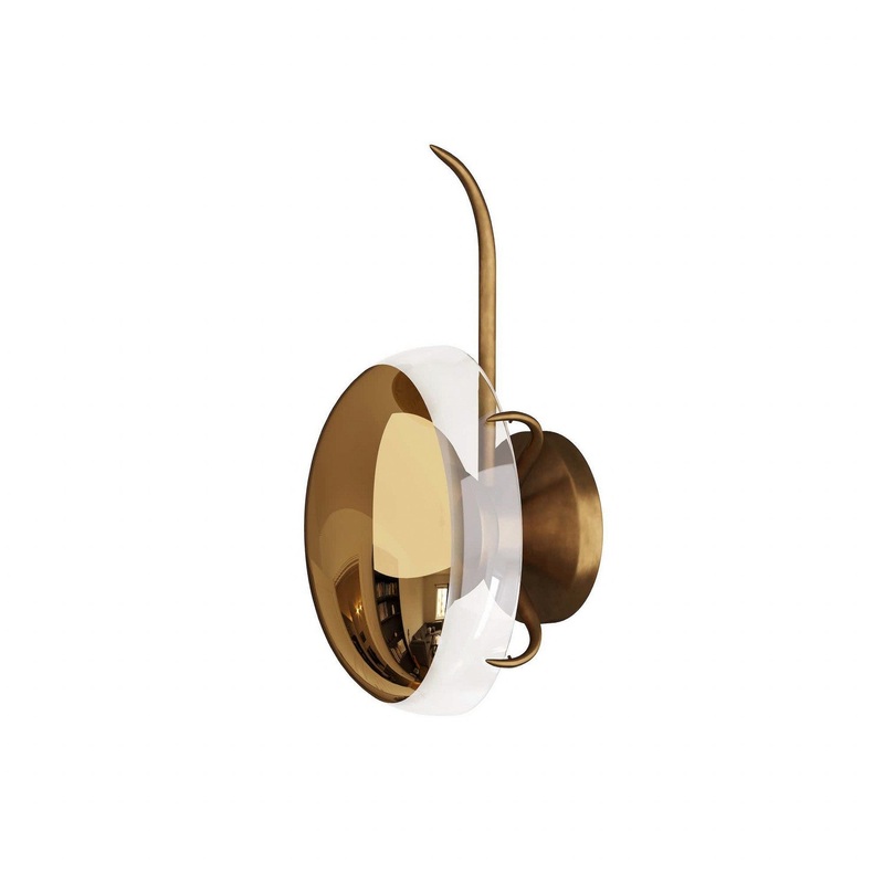 Arteriors GDDWC01 Corona One Light Wall Sconce Gold Ombre