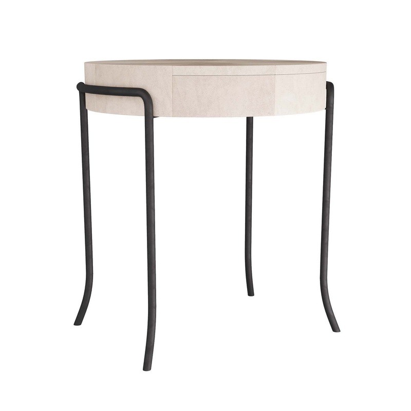 Arteriors GDFEI01 Mosquito End Table Ivory