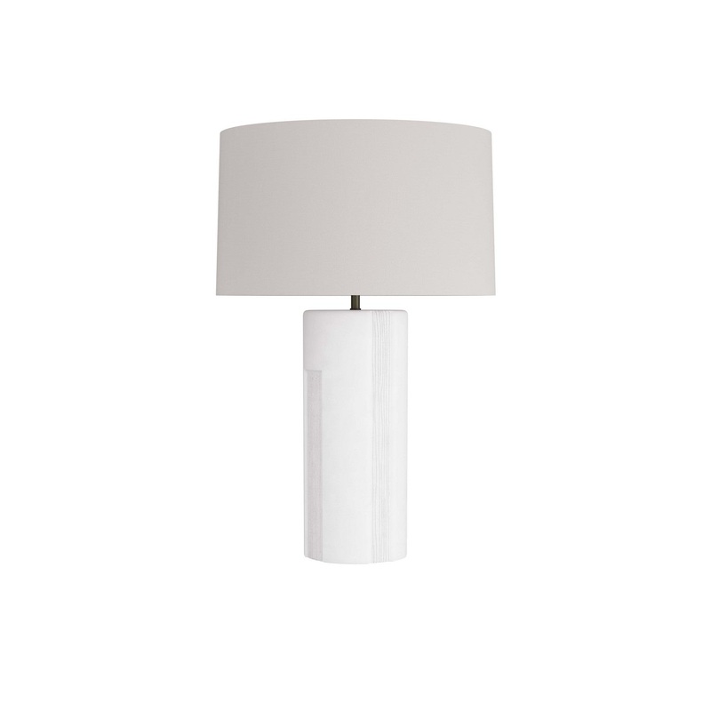 Arteriors PTS06-165 Wyatt One Light Table Lamp Matte White