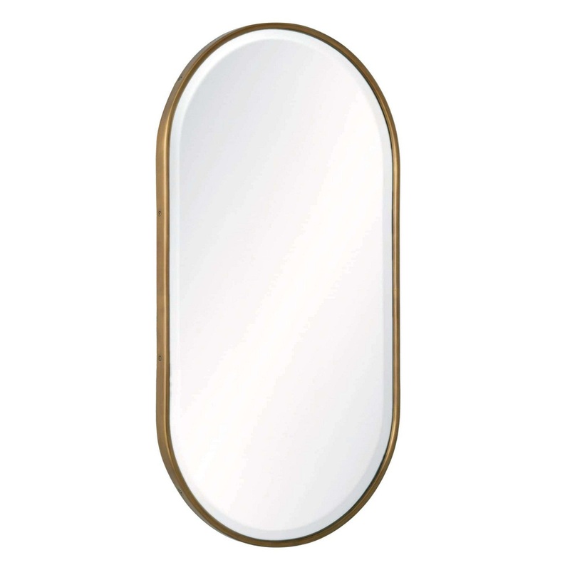 Arteriors WMI13 Vaquero Mirror Antique Brass