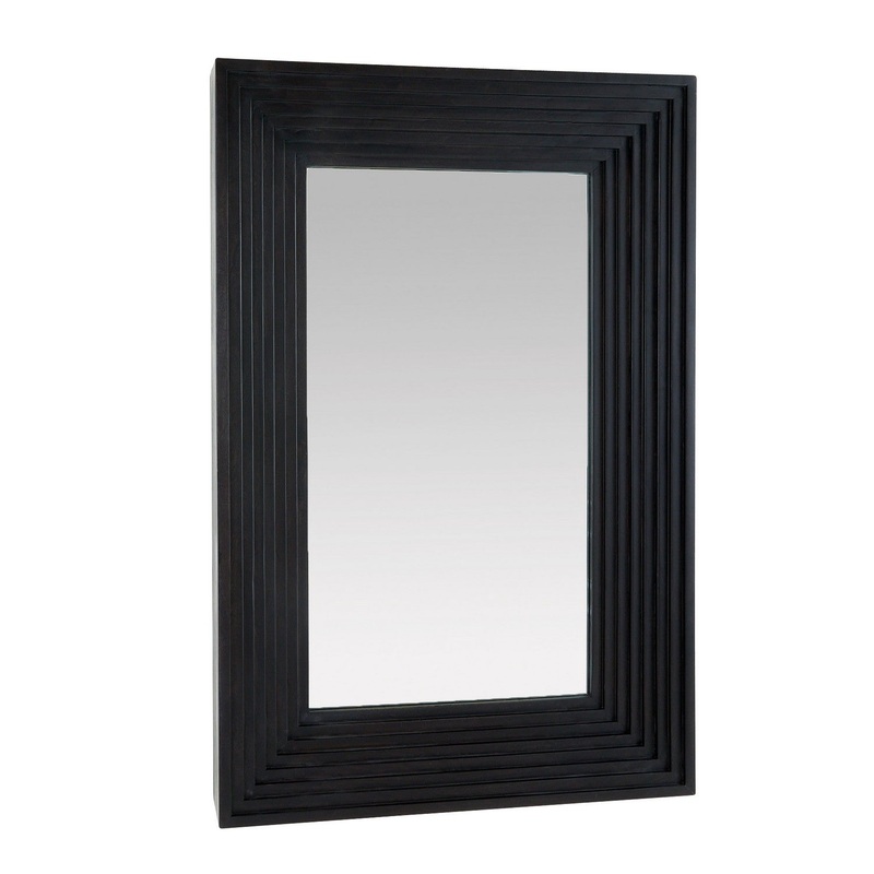 Arteriors WMI39 Coulter Mirror Ebony/Plain
