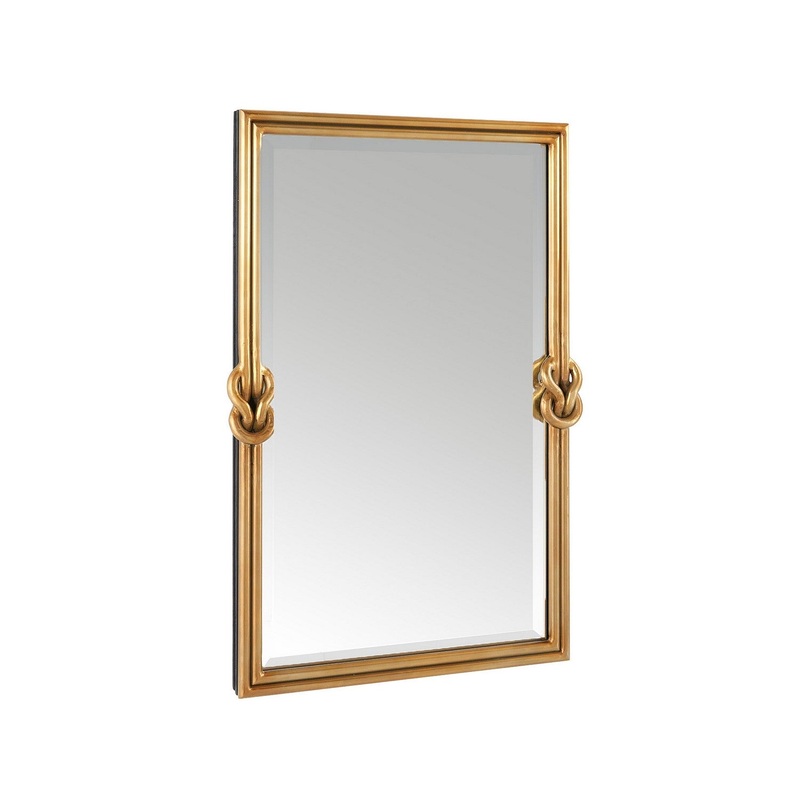 Arteriors WMI54 Carruth Mirror Antique Brass/Plain