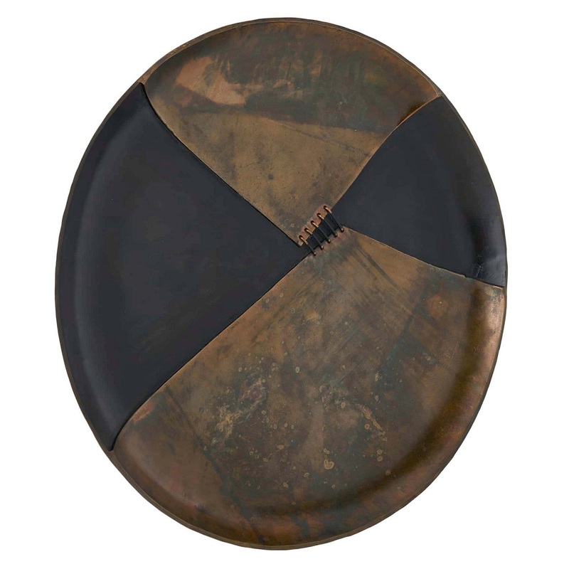 Arteriors WPI01 Virgil Wall Plaque Antique Brass