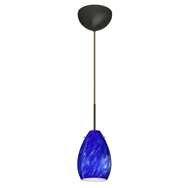 Besa 1BC-171386-HAL-BR Pera One Light Pendant Bronze (Discontinued)