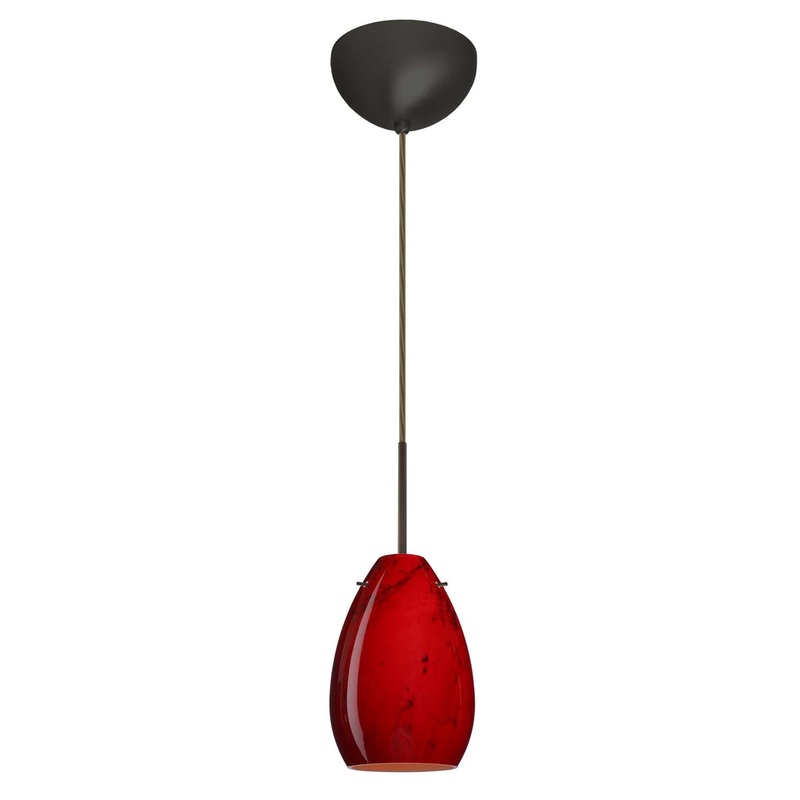 Besa 1BC-1713MA-BR Pera One Light Pendant Bronze