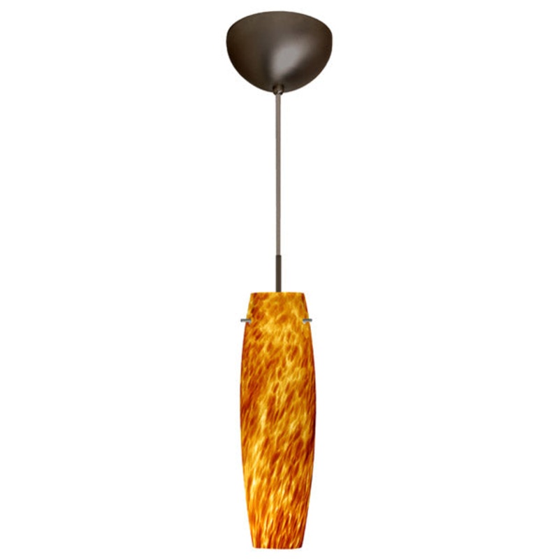 Besa 1BC-412118-BR Tu Tu One Light Pendant Bronze