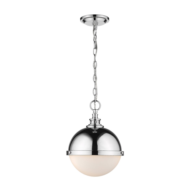 Z-Lite 619MP-CH Peyton Two Light Mini Pendant, Chrome