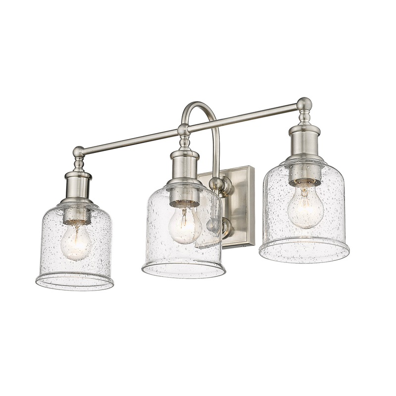 Z-Lite 734-3V-BN Bryant Three Light Vanity, Brushed Nickel