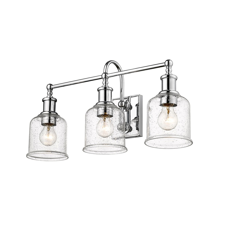 Z-Lite 734-3V-CH Bryant Three Light Vanity, Chrome