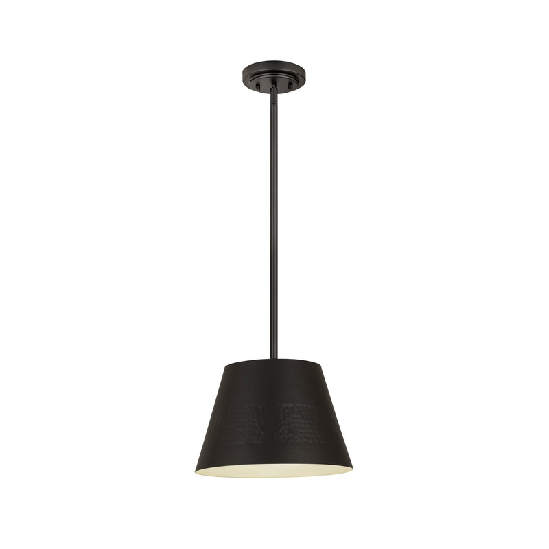 Z-Lite 6013-12MB Maddox One Light Chandelier, Matte Black