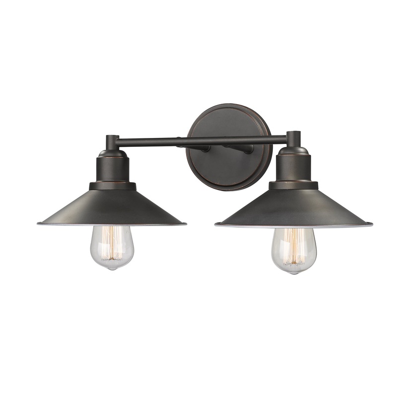 Z-Lite 613-2V-OB Casa Two Light Vanity, Olde Bronze