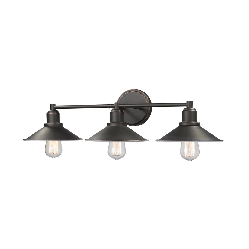 Z-Lite 613-3V-OB Casa Three Light Vanity, Olde Bronze