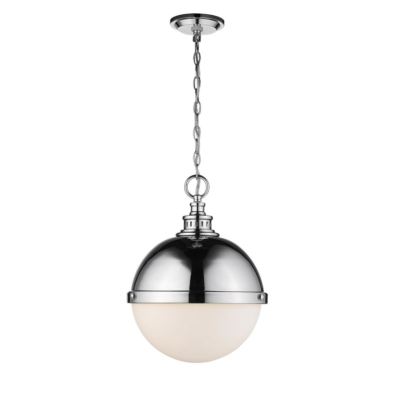 Z-Lite 619P14-CH Peyton Two Light Pendant, Chrome