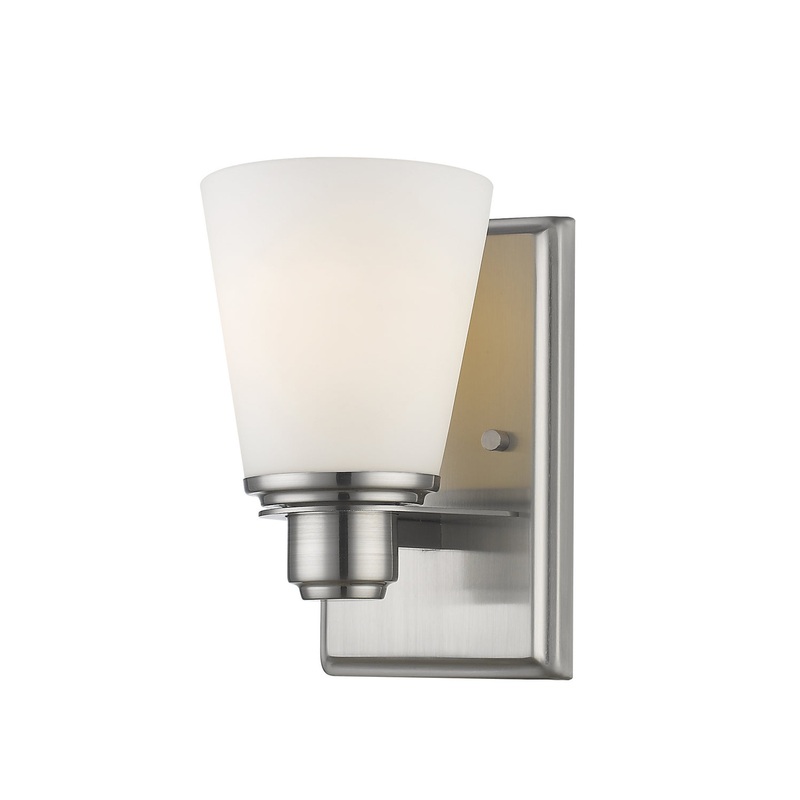 Z-Lite 7001-1S-BN Kayla One Light Vanity, Brushed Nickel