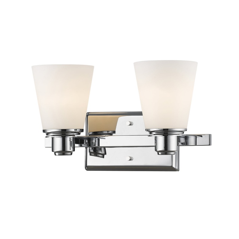 Z-Lite 7001-2V-CH Kayla Two Light Vanity, Chrome