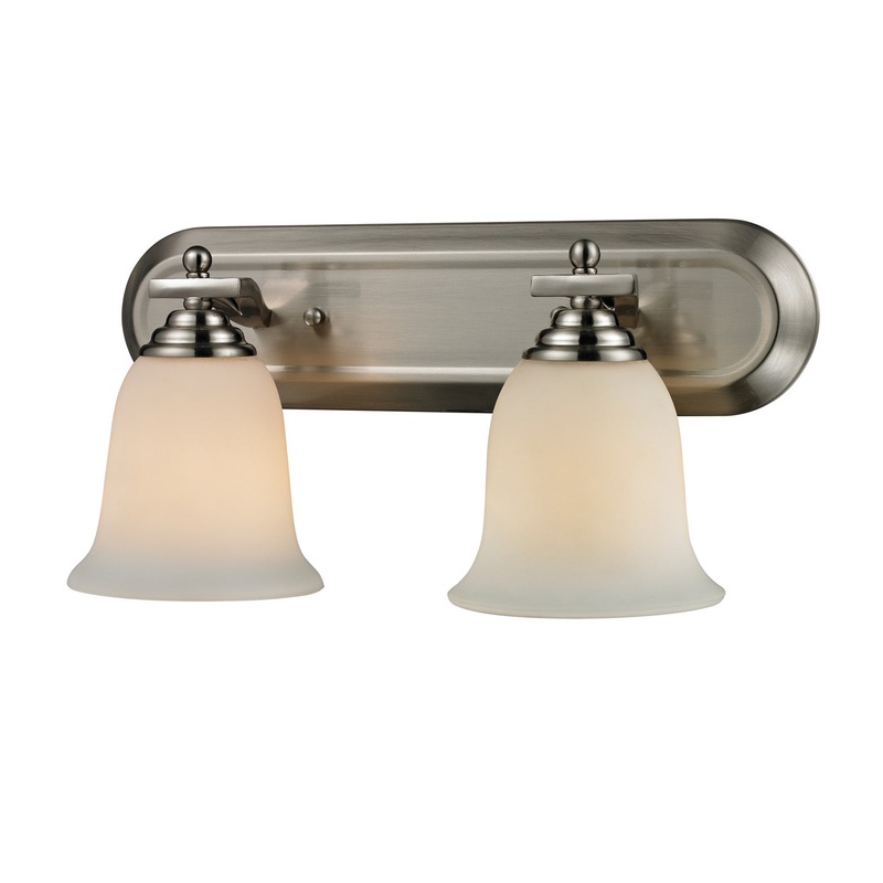 Z-Lite 704-2V-BN Lagoon Two Light Vanity, Brushed Nickel