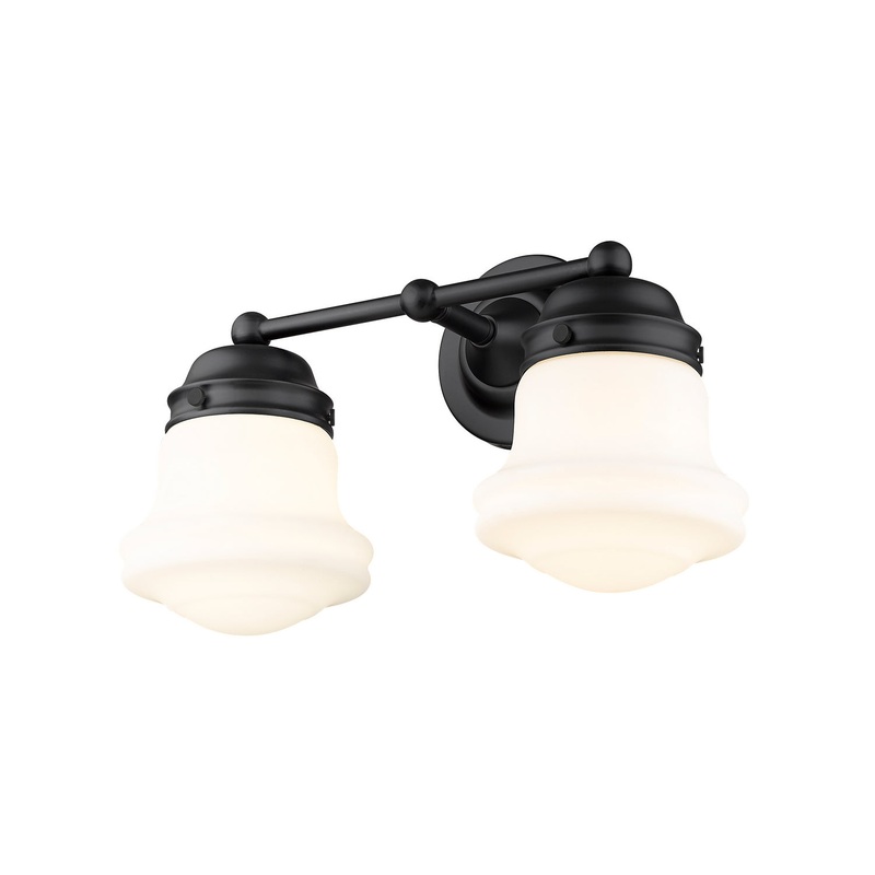 Z-Lite 735-2V-MB Vaughn Two Light Vanity, Matte Black