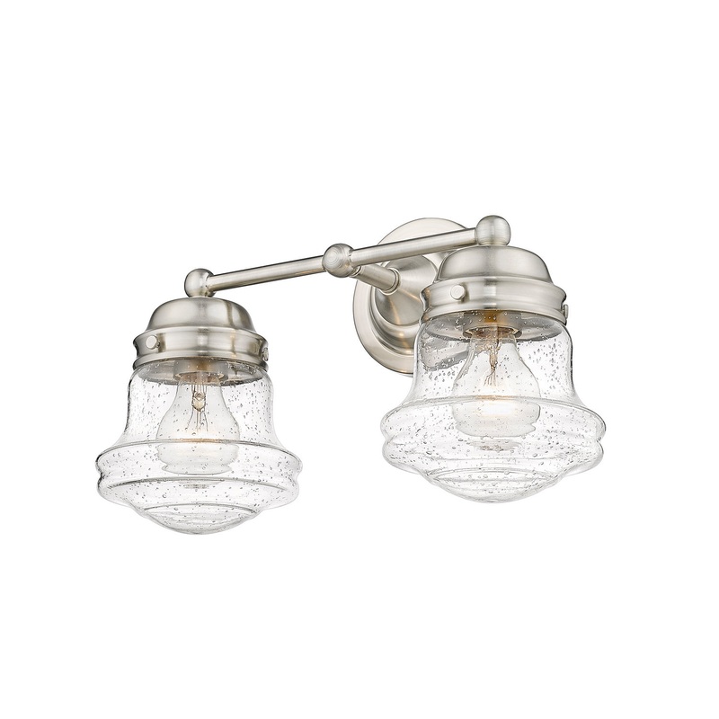 Z-Lite 736-2V-BN Vaughn Two Light Vanity, Brushed Nickel