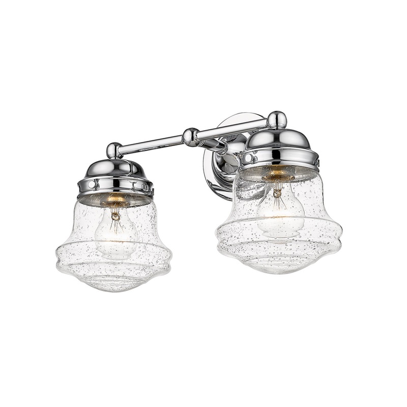 Z-Lite 736-2V-CH Vaughn Two Light Vanity, Chrome