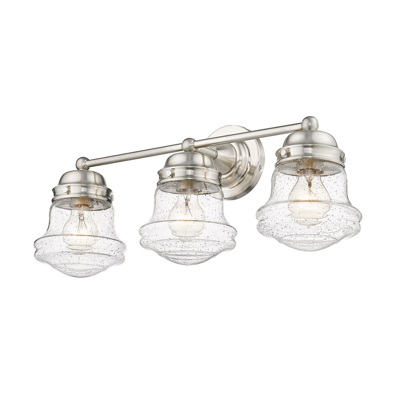 Z-Lite 736-3V-BN Vaughn Three Light Vanity, Brushed Nickel