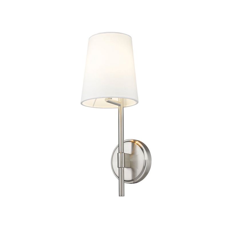 Z-Lite 816-1S-BN Winward One Light Wall Sconce, Brushed Nickel