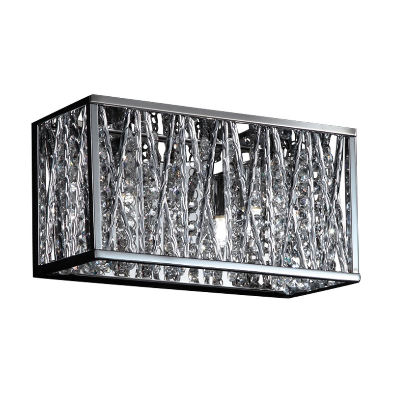Z-Lite 872CH-2V-LED Terra LED Vanity, Chrome